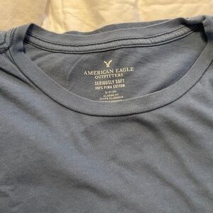 American Eagle Small Blue tee